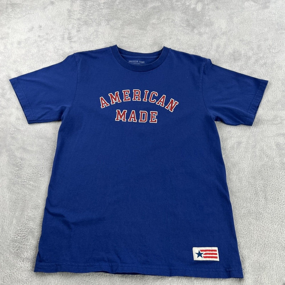 American Giant T-Shirt Mens American Made M Short Sleeve Heavyweight Cotton Tee